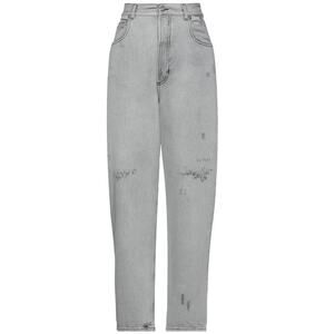 Nine in the Morning Ella Gray Straight Leg Loose Fit Distressed Jeans Women's 28